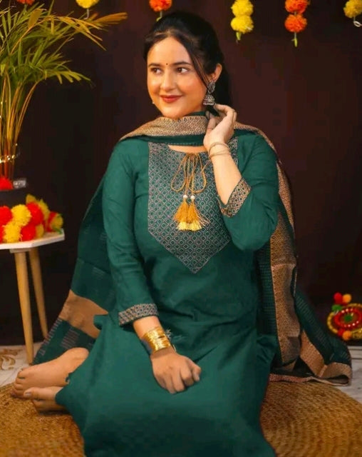 Kurti Pant with Dupatta For Women