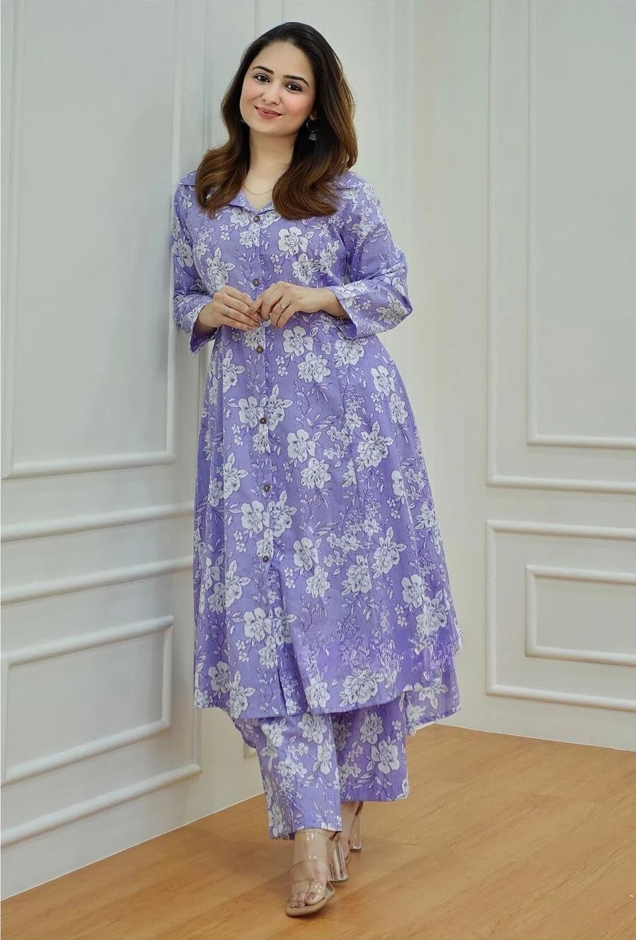 Beautiful Cotton Co-ord Set