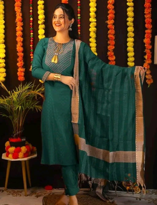 Kurti Pant with Dupatta For Women