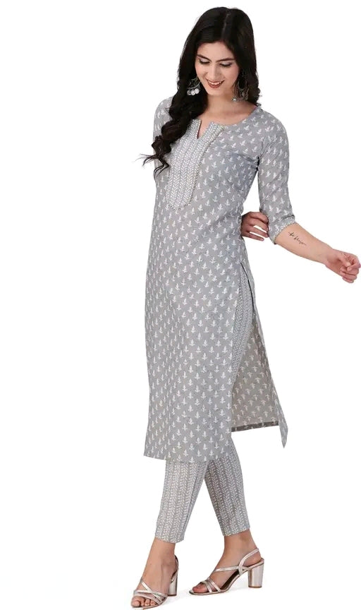 Kurta Pant set cotton blend