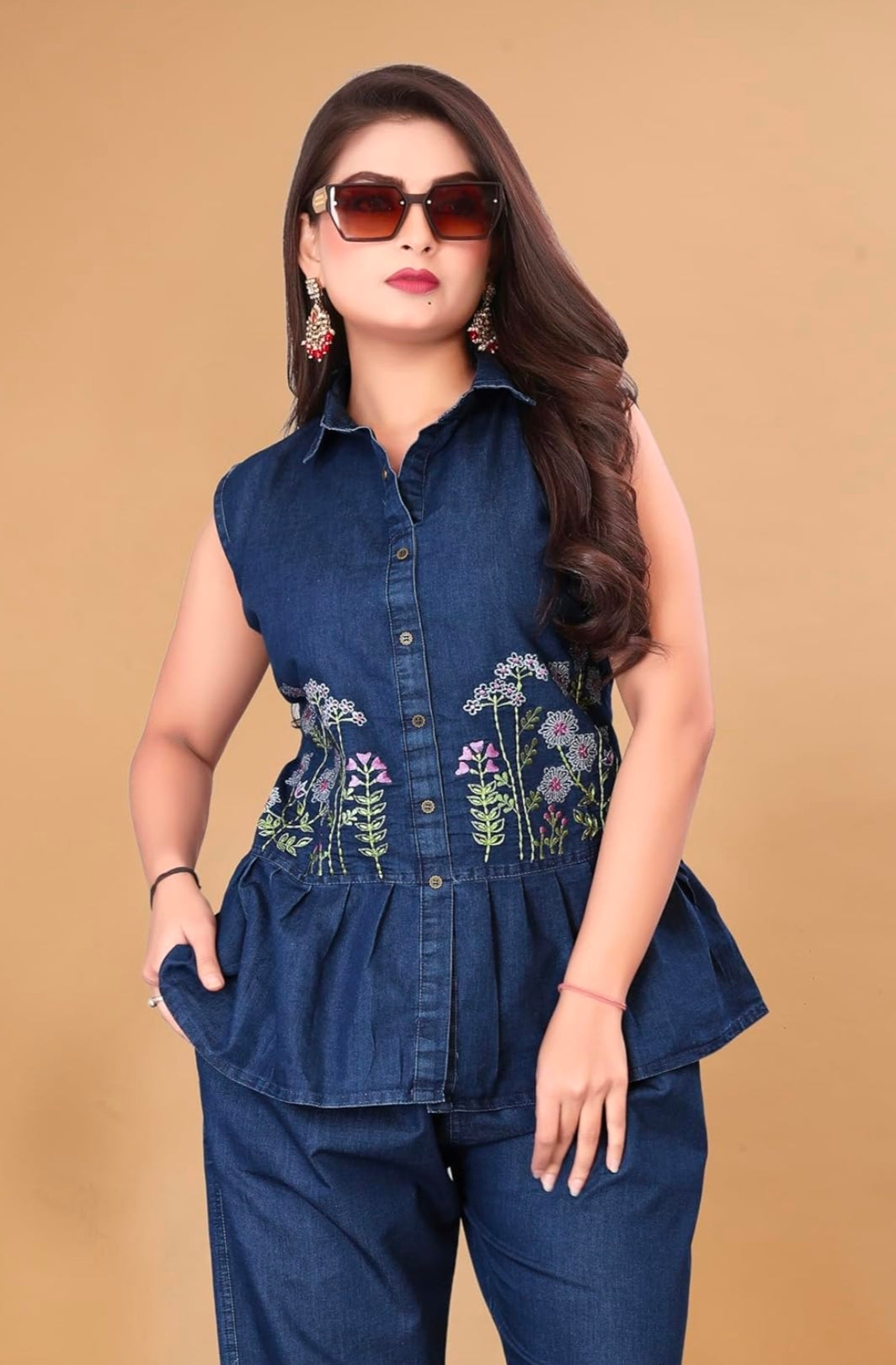 Denim Wear Co-Ord Set