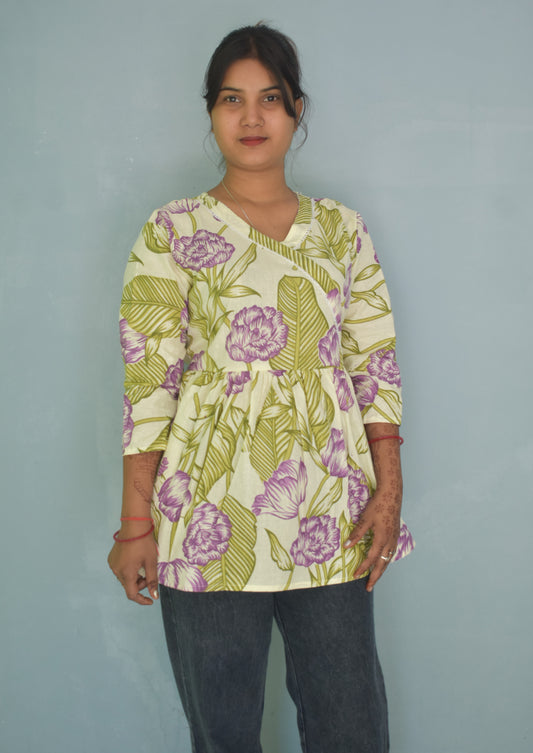 Cotton Printed Kurti a3