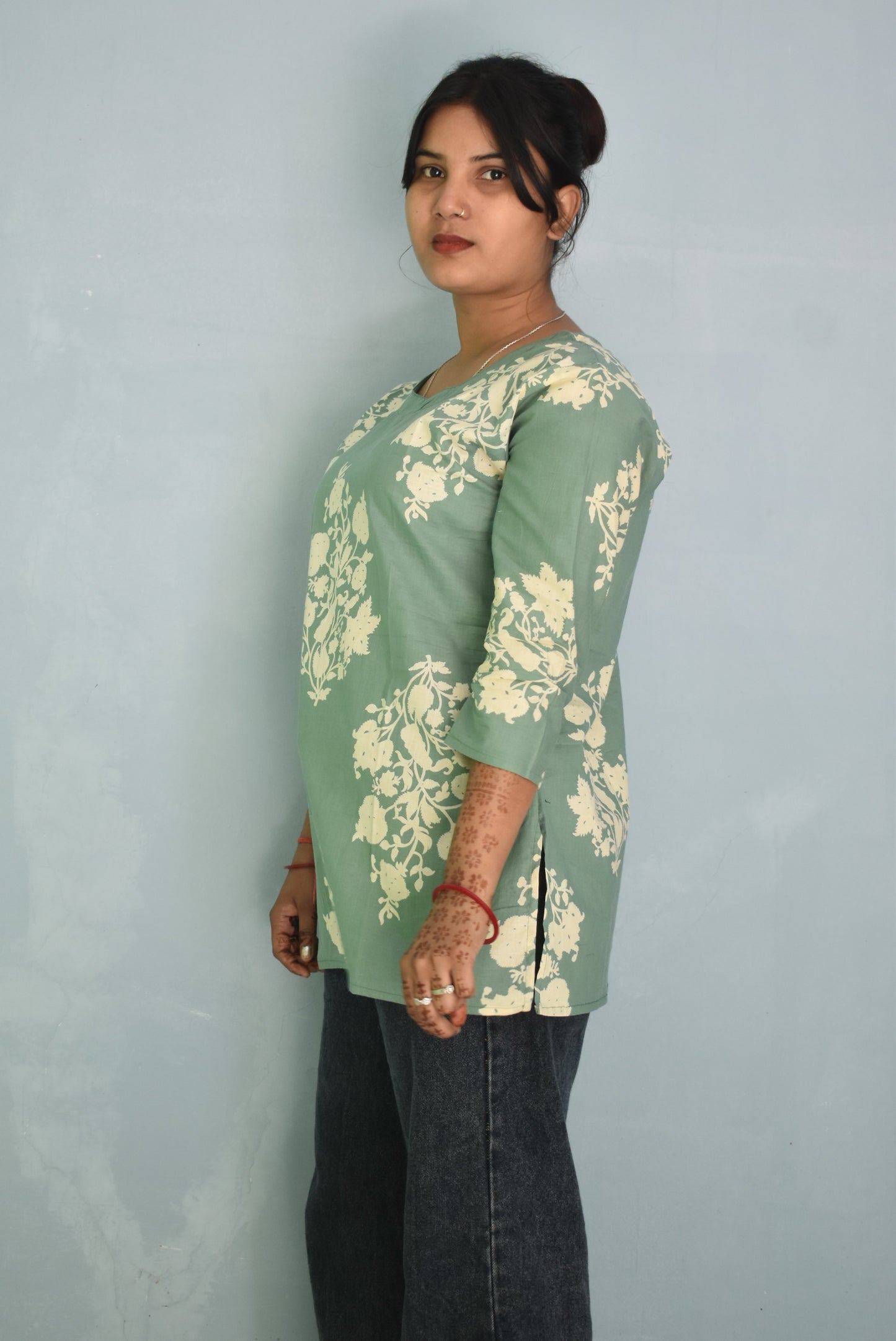 Cotton Printed Kurti A4