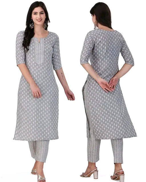 Kurta Pant set cotton blend