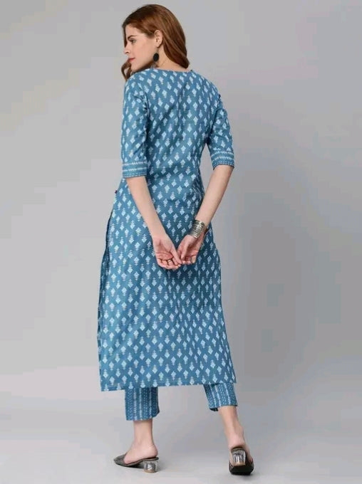 Attractive flower printed
Graceful Women Kurta Sets