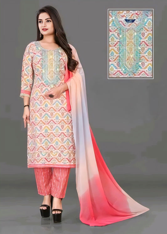 kurta pant and dupatta set