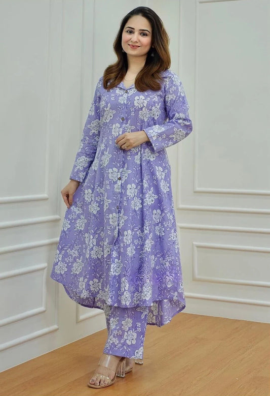 Beautiful Cotton Co-ord Set